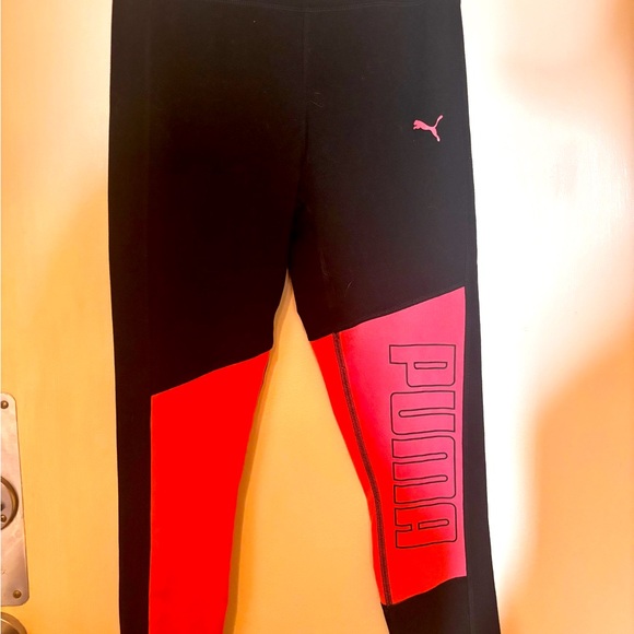 PUMA women’s track suit, pink and black, size XS, stretch - Picture 4 of 6